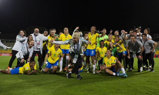Com goleira do Grêmio e meia do Inter, Seleção Brasileira Feminina conquista vaga na Copa do Mundo e nas Olimpíadas