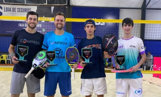 Confira o impacto da Super Cup de Beach Tennis no ranking PRO estadual