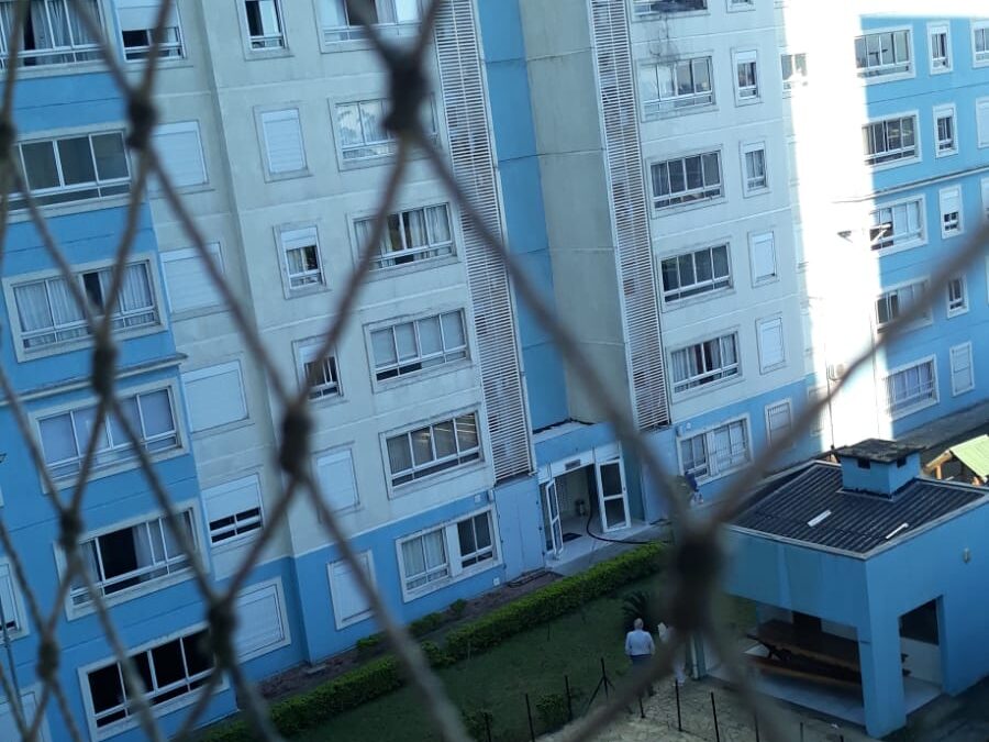 Prédio pega fogo na Capital