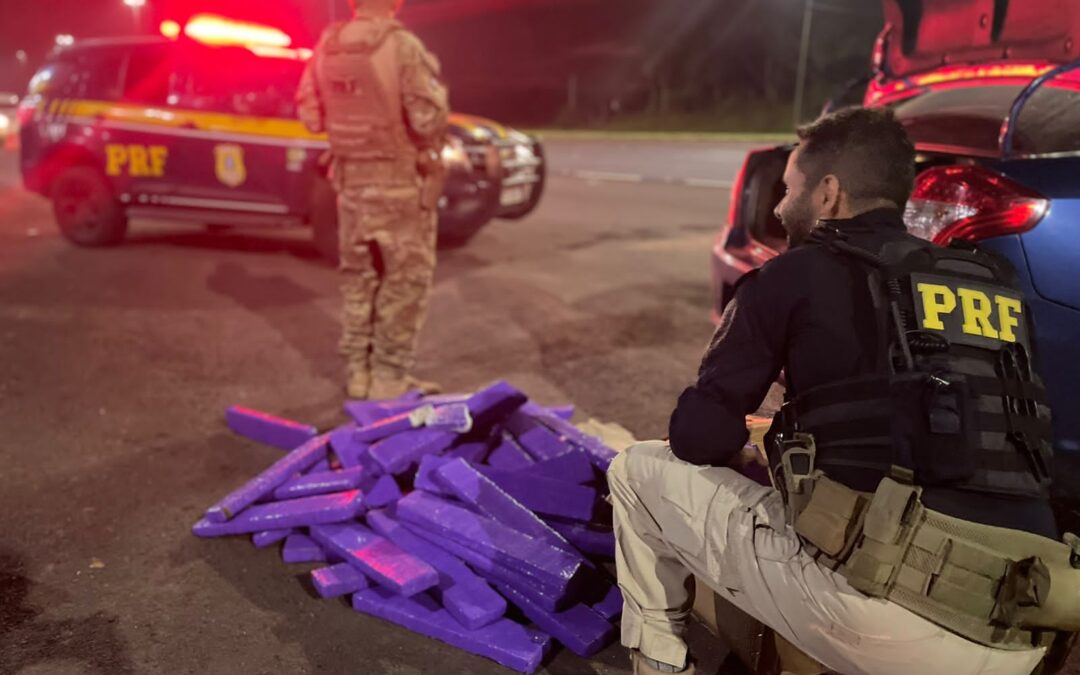 Traficante é preso com 70 quilos de maconha no Litoral Norte gaúcho
