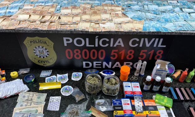 Polícia prende 2 pessoas de classe alta por tráfico de drogas pela internet