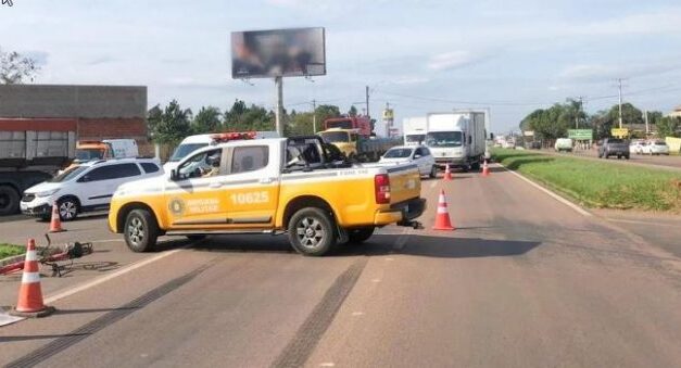 Ciclista morre em acidente de trânsito em Portão