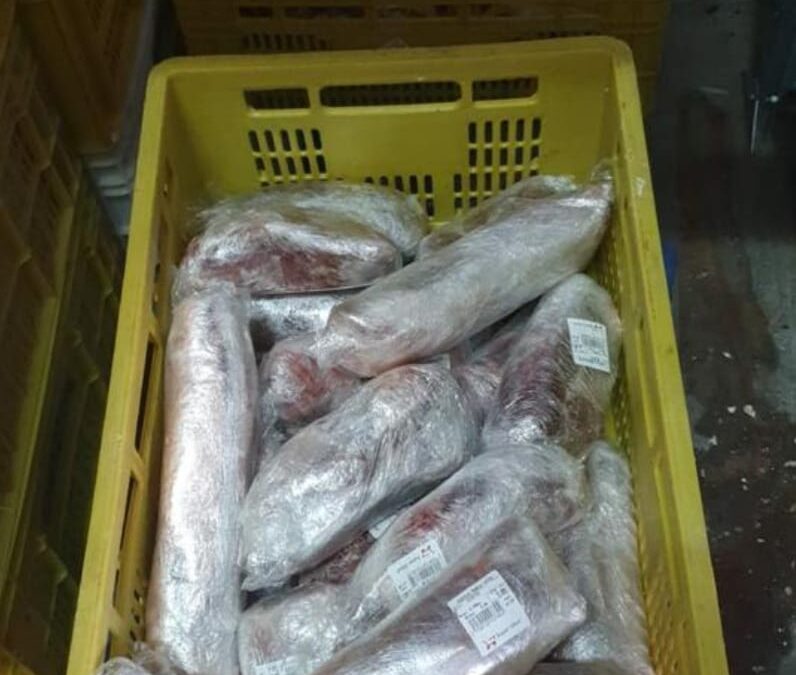 Força-tarefa apreende 4 toneladas de alimentos impróprios para o consumo em Alegrete