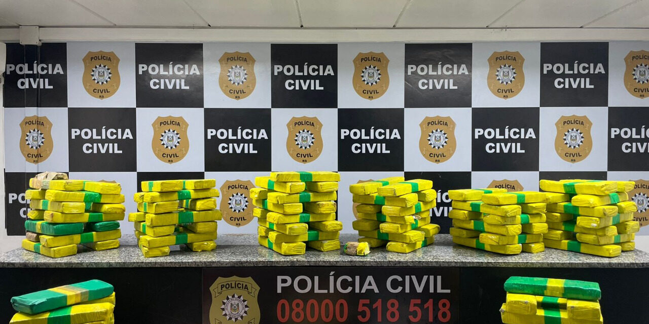 Homem é preso com dez tijolos de maconha e R$ 6,5 mil em Porto Alegre