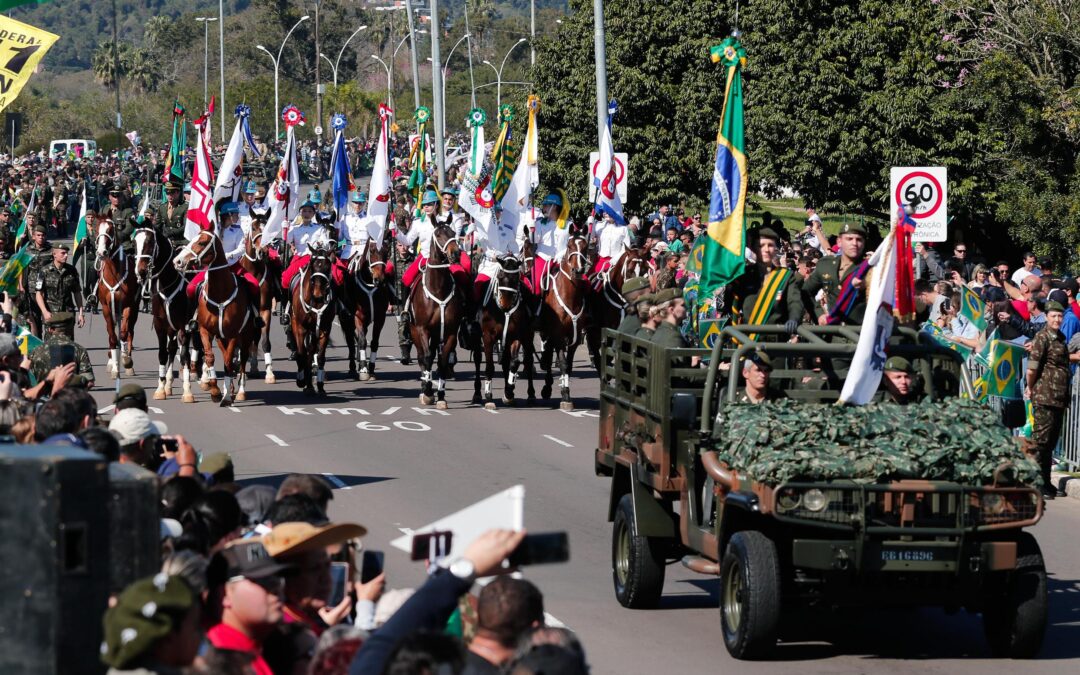 RDCTV transmite o desfile do bicentenário da independência do Brasil