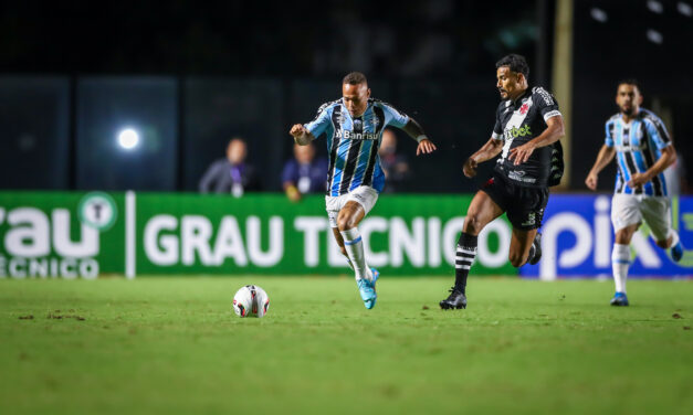 Como chega o Vasco, próximo adversário do Grêmio, para confronto de domingo