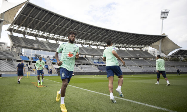 Com mudanças no time titular, Brasil finaliza preparação para jogo contra Tunísia