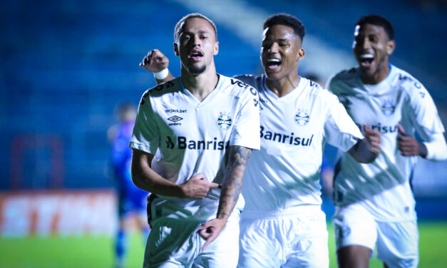 Grêmio vence o Aimoré na Copa FGF e mantém 100% de aproveitamento