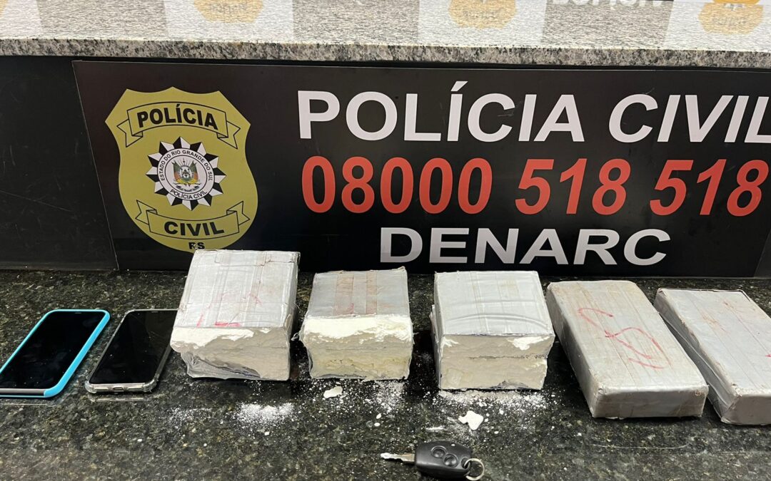 Traficantes são presos dentro de oficina em Novo Hamburgo
