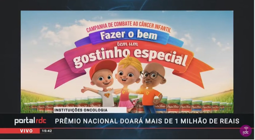 Prêmio milionário será destinado à instituições que lutam contra o câncer infantil