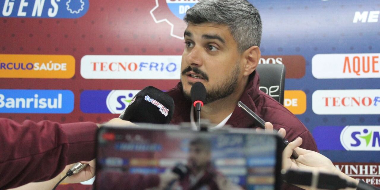 Caxias confirma saída do executivo de futebol Filipi Cruz