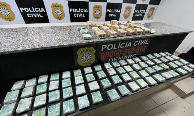 Polícia civil apreende R$ 700 mil em espécie pertencentes à facção