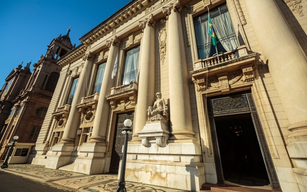 Palácio Piratini passa por restauros de preservação do patrimônio histórico e cultural gaúcho