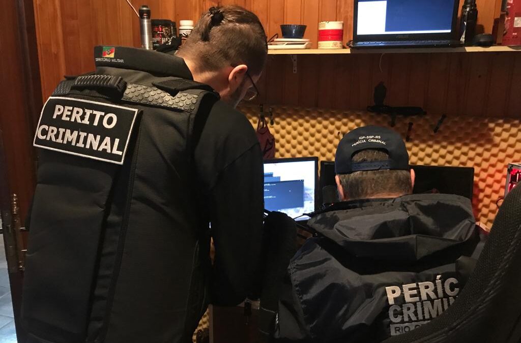 Ação da Polícia Civil contra ataques cibernéticos no RS