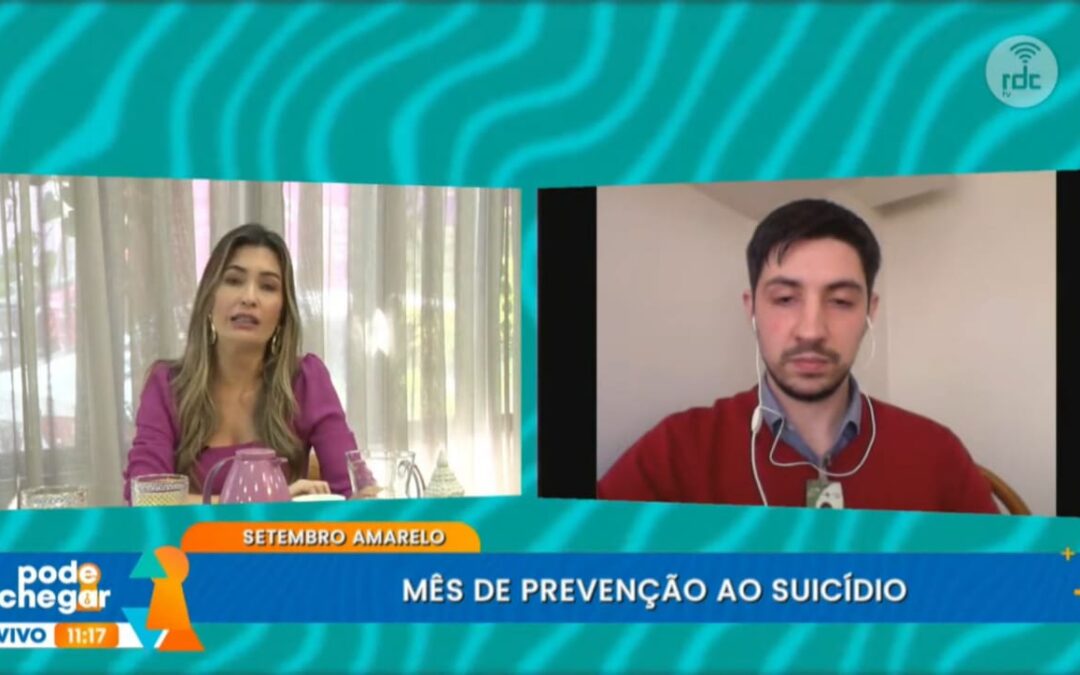 Programa Pode Chegar aborda o Setembro Amarelo
