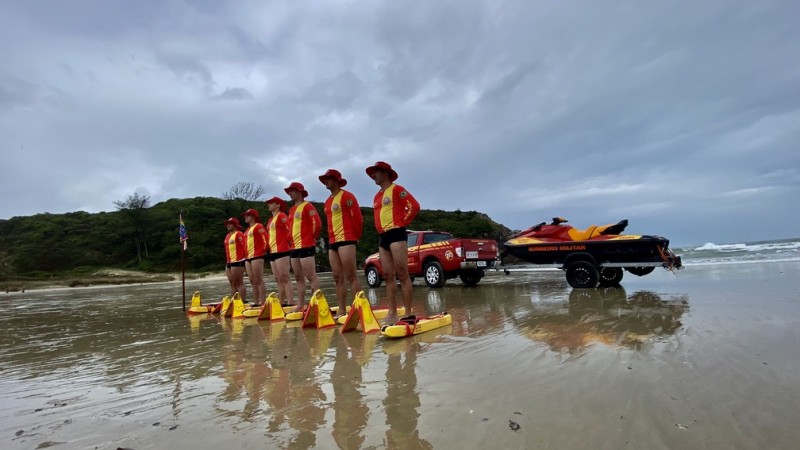 Corpo de Bombeiros do RS abre inscrições para Guarda-vidas temporário