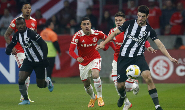 Hegemonia colorada; confira o retrospecto do duelo entre Inter e Botafogo
