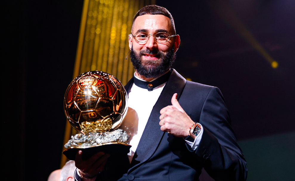 Bola de Ouro 2022: Benzema é melhor jogador do mundo