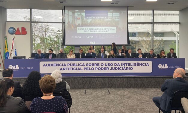 OAB/RS discute o uso da Inteligência Artificial pelo Poder Judiciário
