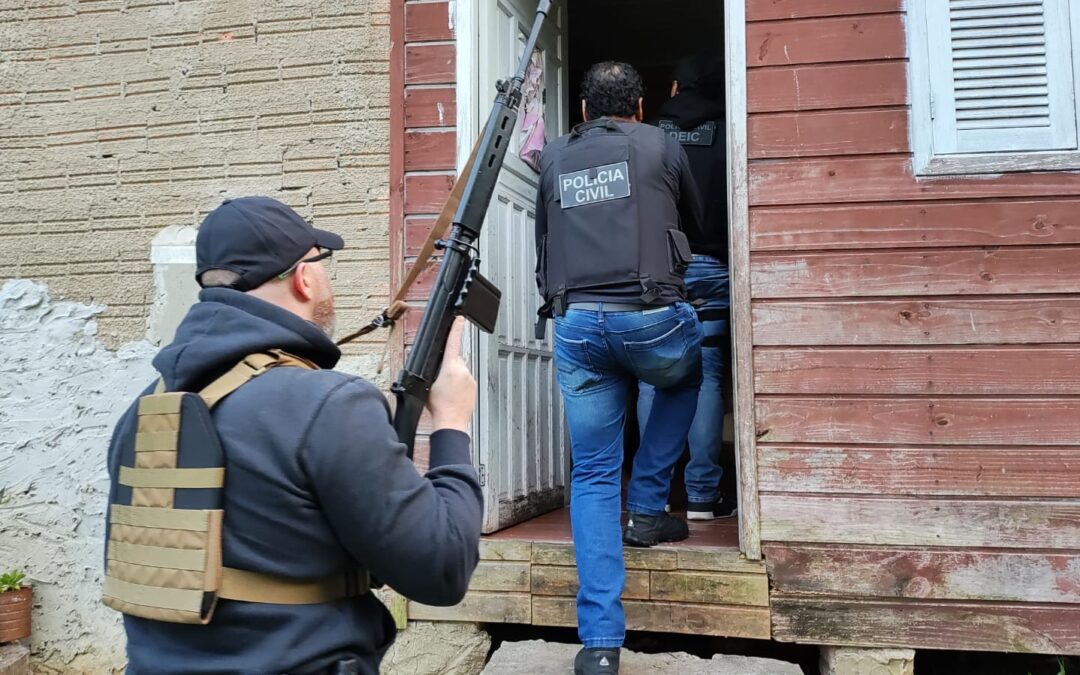 Grupo criminoso é alvo de operação por roubo e clonagem de veículos em Porto Alegre e Região Metropolitana