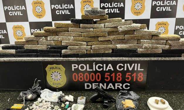 Traficante com 18 kg de maconha é preso em supermercado de Canoas