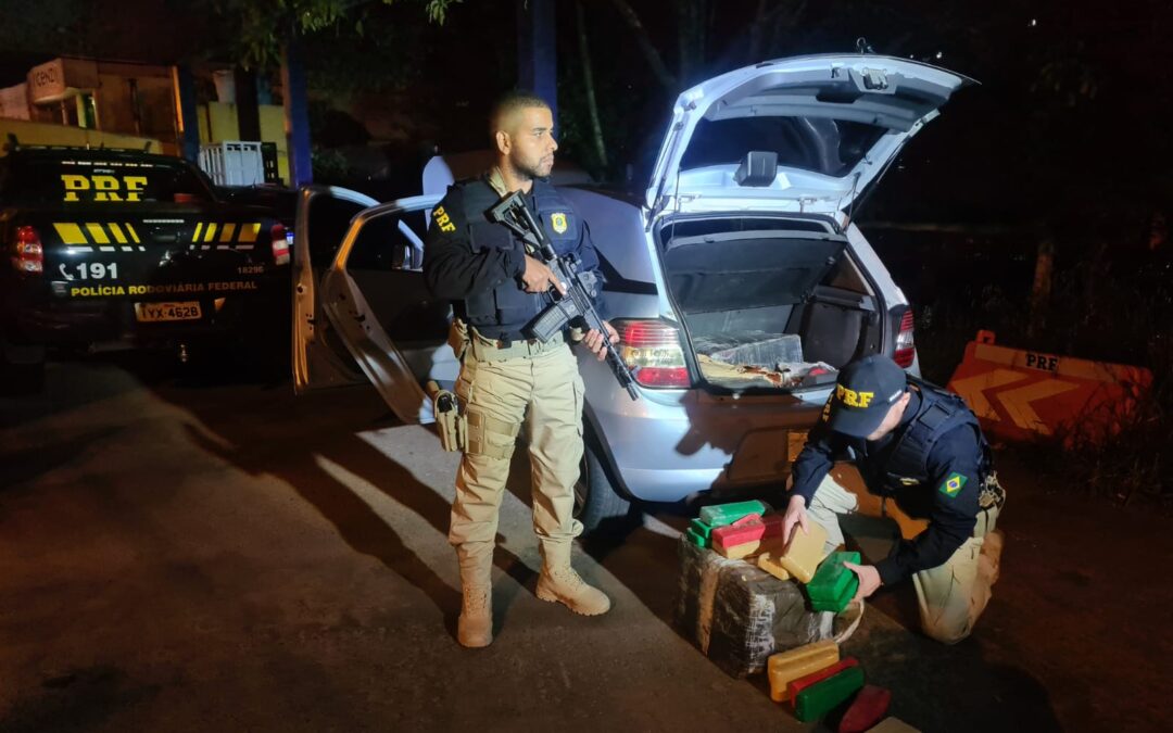 Rondoniense é preso transportando quase 100 quilos de maconha em Farroupilha