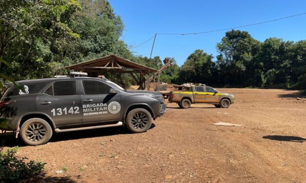 Brigada Militar prende 27 indivíduos por contrabando no interior de Tiradentes do Sul