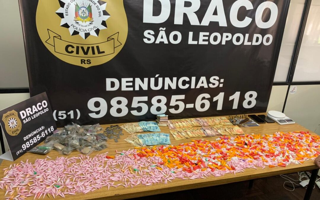 Operação combate o tráfico de drogas em São Leopoldo
