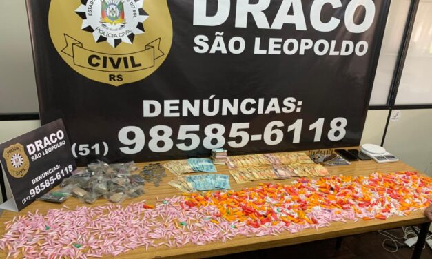 Operação combate o tráfico de drogas em São Leopoldo