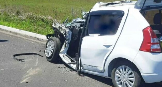 Acidente causa uma vítima fatal e deixa outras duas pessoas feridas em Osório