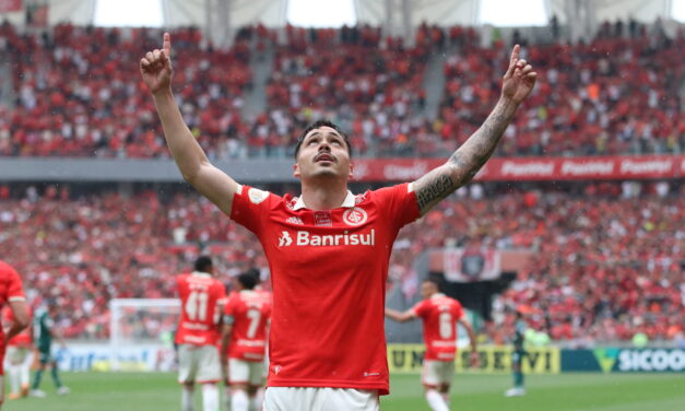 Meia com mais gols no returno, Maurício é o destaque da partida contra o Palmeiras