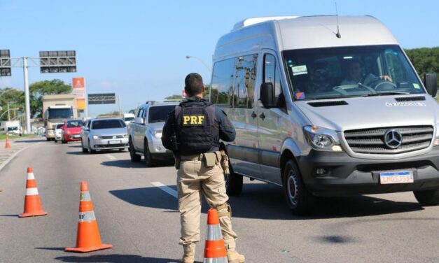 PRF amplia fiscalização nas estradas no feriadão