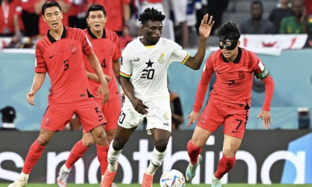 Em jogo de cinco gols, Gana vence Coréia do Sul pelo Grupo H