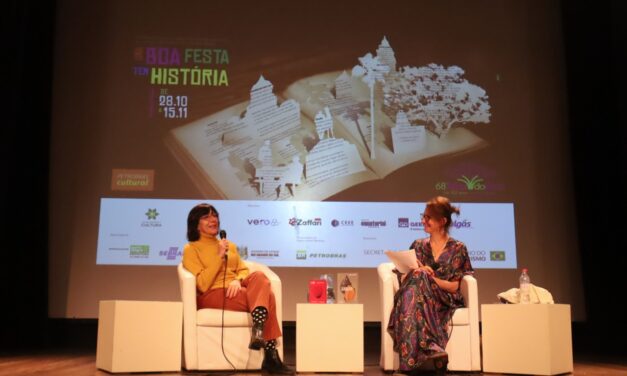 Dama da literatura e Autor norueguês foram os destaques do Sábado na Feira do Livro