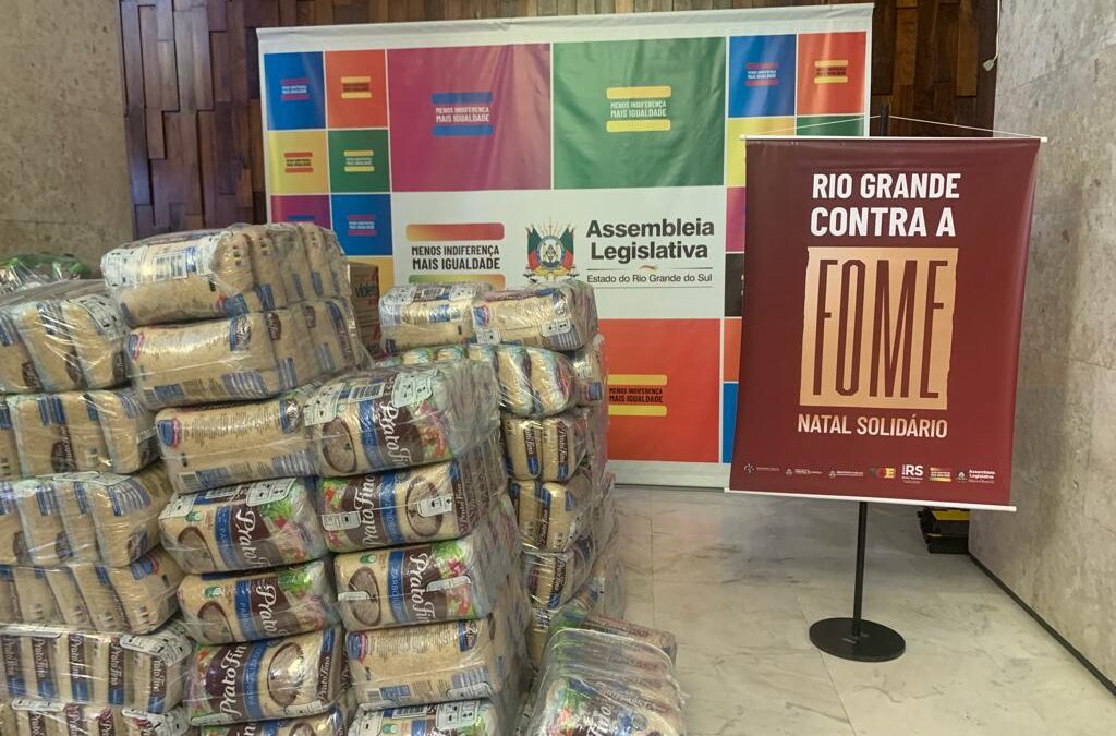 Segunda etapa do movimento Rio Grande contra a fome é lançada na Assembleia