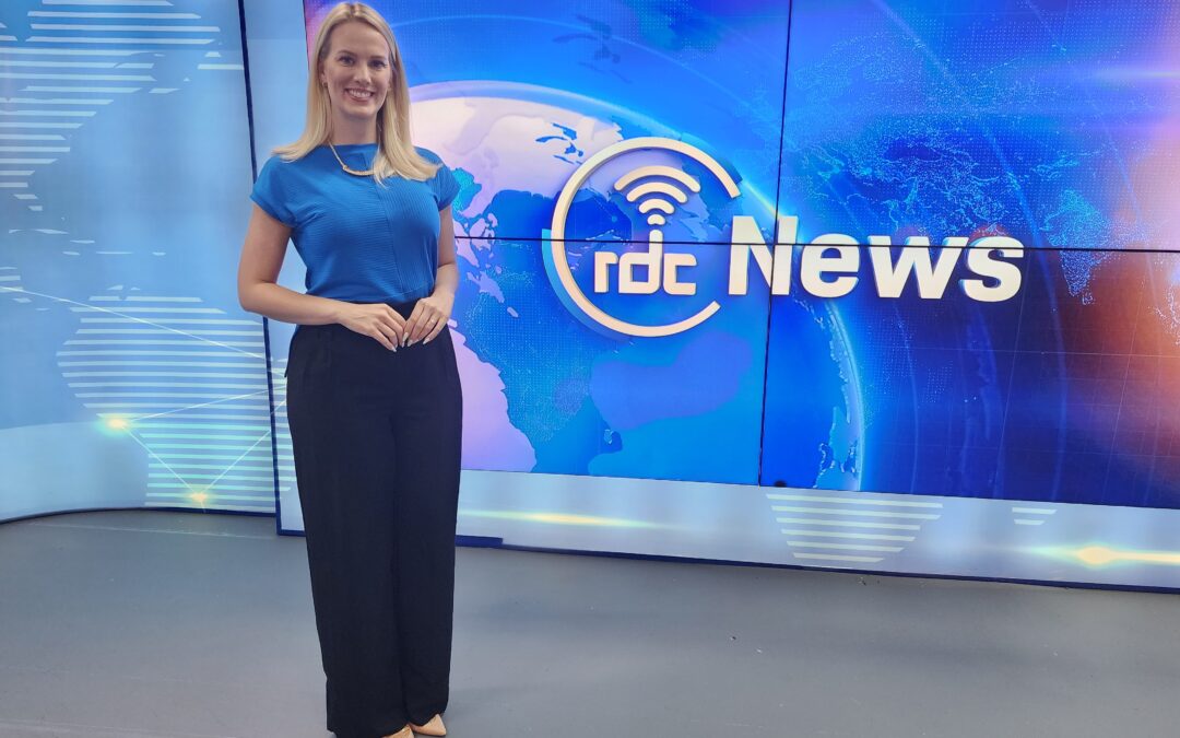 Bruna Essig é a nova apresentadora interina do RDC News
