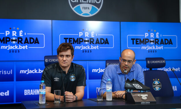 Antônio Brum e Paulo Caleffi falam sobre o elenco do Grêmio: “as carências estão todas bem delimitadas”