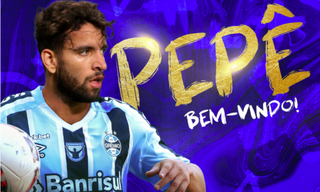 Grêmio anuncia contratação de Pepê; Confira os números do volante