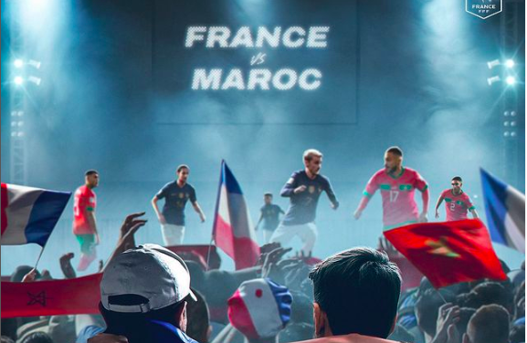 França e Marrocos duelam por vaga para enfrentar a Argentina na final da Copa do Mundo