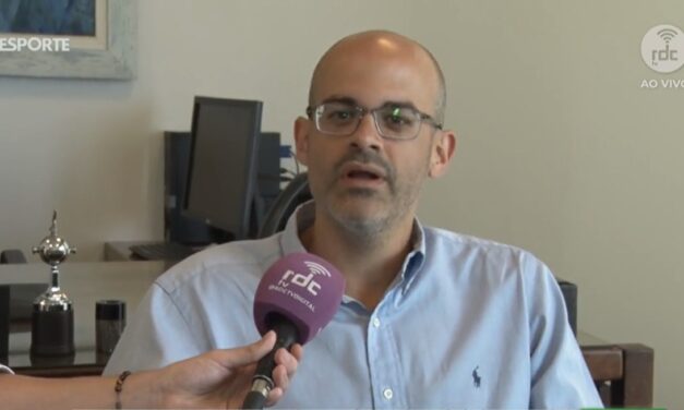 Paulo Caleffi concede entrevista exclusiva ao RDC Esporte: “se manter na primeira divisão não pode ser parte do planejamento”