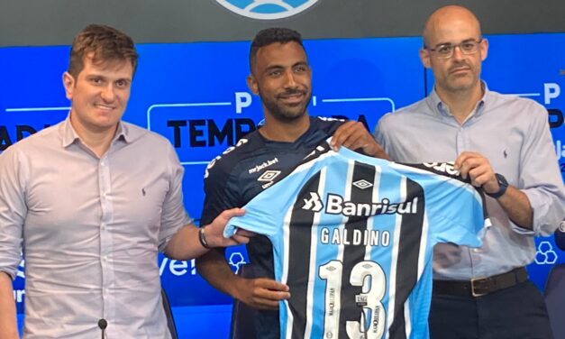 Everton Galdino é oficialmente apresentado pelo Grêmio: “momento mais especial da minha carreira”