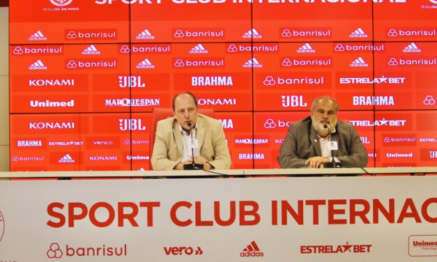 Felipe Becker é apresentado oficialmente pelo Inter: “meu trabalho é dar suporte”