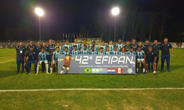 Grêmio bate o Olímpia e conquista a 42ª edição do Efipan Sub-14
