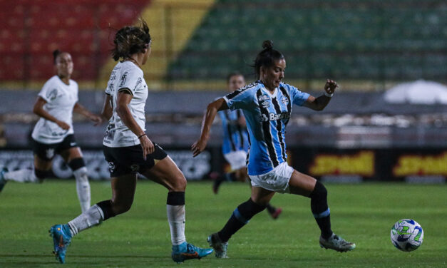 Gurias Gremistas perdem para o Corinthians na 3ª rodada do Brasileirão