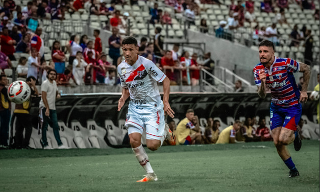 Atacante do Ferroviário destaca união do grupo e reconhece: “vai ser um jogo muito difícil”
