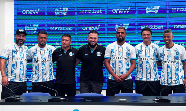 Ídolos do Grêmio são apresentados como reforços do Futebol-7
