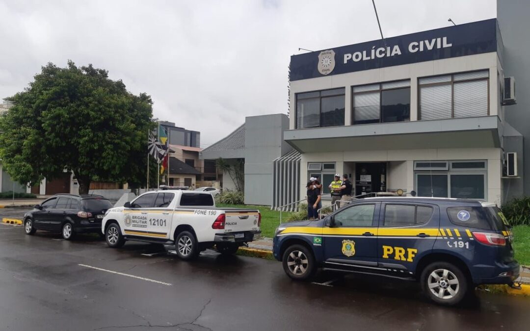 Suspeitos de homicídio em São Gabriel são presos em Osório