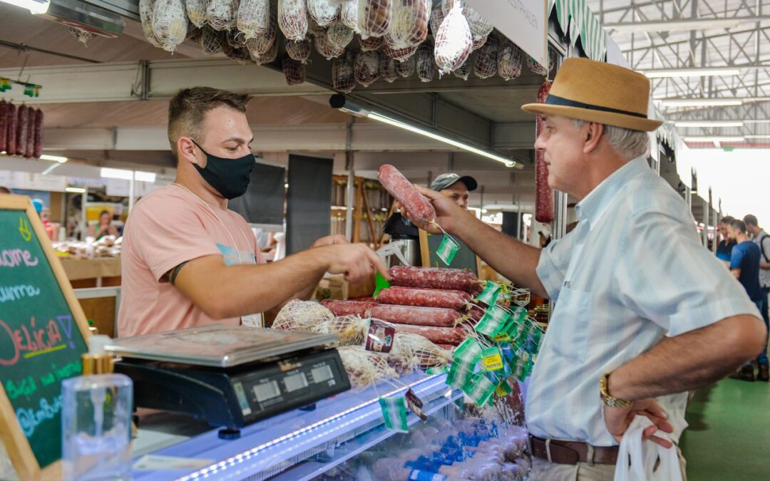Pavilhão da agricultura familiar tem recorde de expositores na Expodireto Cotrijal