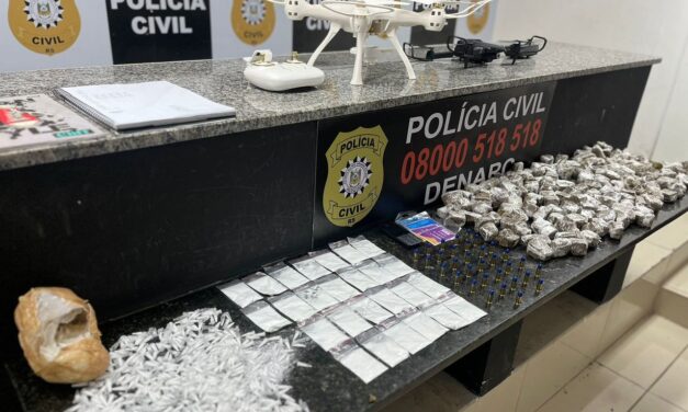Polícia Civil apreende droga avaliada em R$ 50 mil