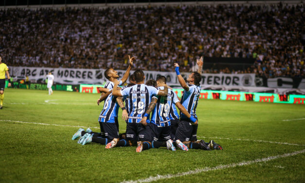 Vitória do Grêmio quebra invencibilidade de 32 jogos do ABC no Frasqueirão